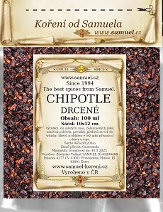 Chipotle uzené papričky drcené